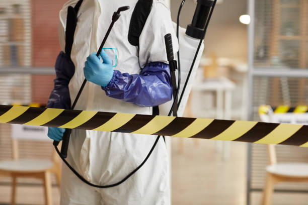 Professional Blood Cleanup technician working in Granville, IL